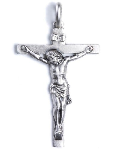 Sterling Silver Christ Body Crucifix Pendant