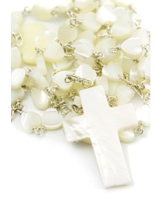 Baptism Gift 02 Precious White Wooden Box - Mother of Pearl Baptism Gift 02 Precious White Wooden Box - Mother of Pearl