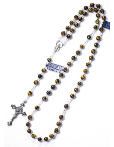 Tiger's Eye Rosary