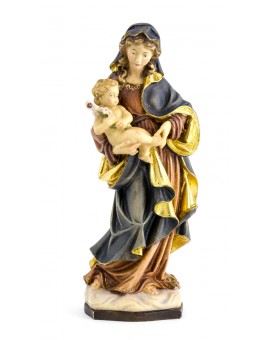 Baroque Virgin Mary Red -  Height: 40 cm - 15,7 inches