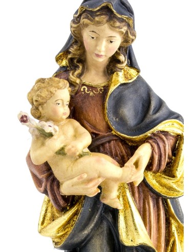 Baroque Virgin Mary Red -  Height: 40 cm - 15,7 inches