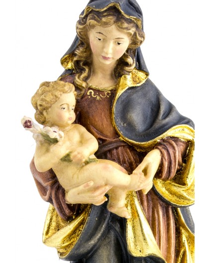 Baroque Virgin Mary Red -  Height: 40 cm - 15,7 inches