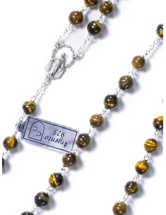 Tiger's Eye Rosary Tiger's Eye Rosary