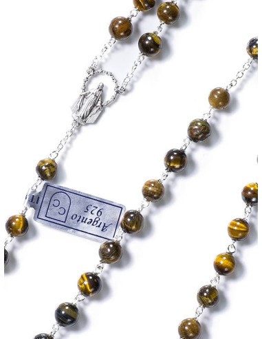 Tiger's Eye Rosary