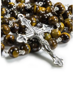 Tiger's Eye Rosary